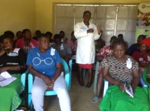 A health officer discuss need for maternal health