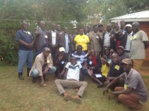 Group photo after the engagement session