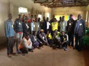 Group photo on male engagement