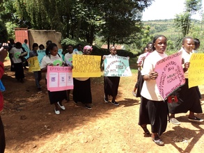 Participants set of to campaign against FGM