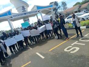 Kenyatta University students learning to speak up