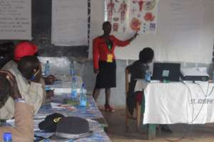 HFAW Facilitator,Leah,illustrating effects of FGM