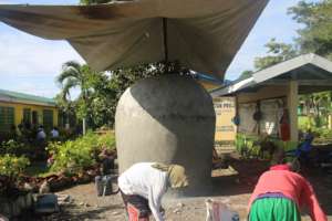 Installing another rainwater harvester