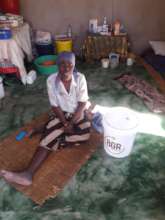 Nonhlanhla at her homestead
