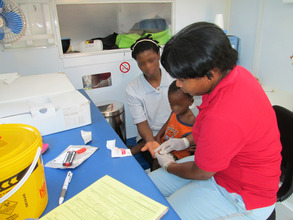 Performing CD4 Count in the Mobile Clinic