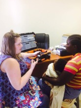 Jessie, a CHIPS nurse serving a client