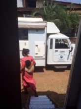 CHIPS mobile clinic providing Hiv testing