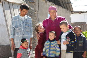 Family where child find shelter and protection