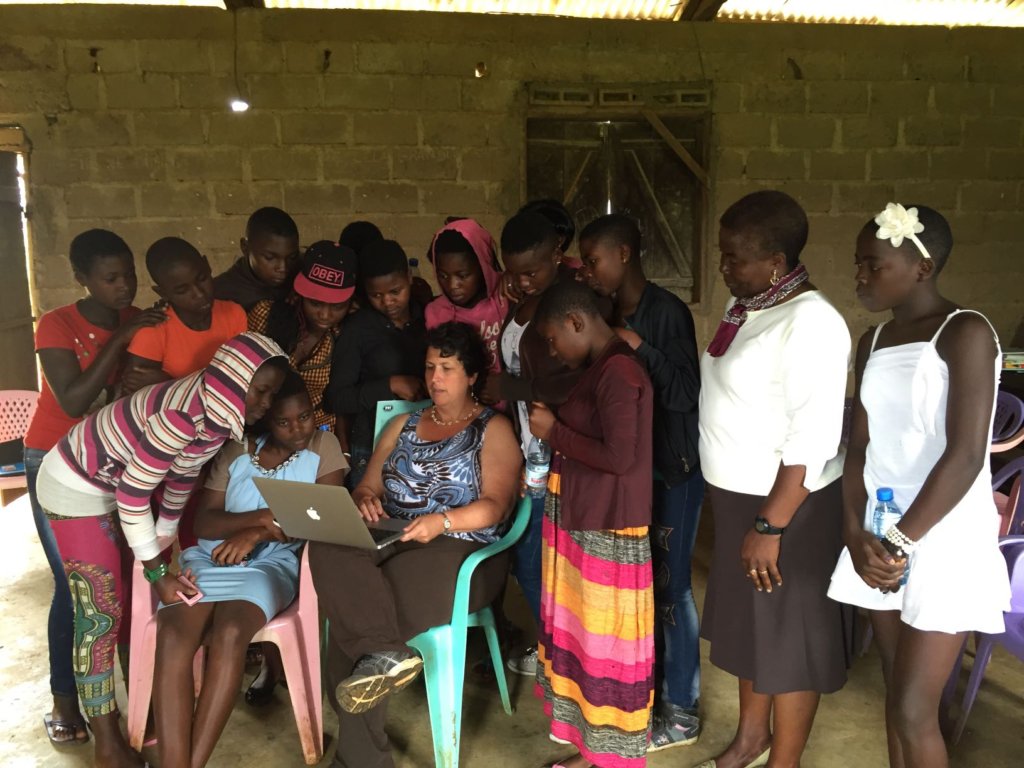 We are hungry for learning and the girls even more