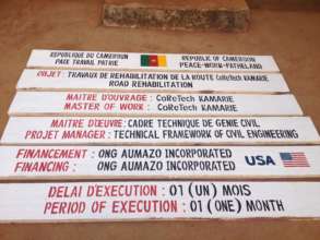 People recognize the road work with this signage