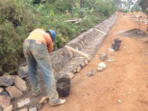 These ditches will  help prevent road potholes