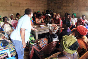 Meeting with these mothers is always special.