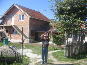One of the houses in Obrenovac