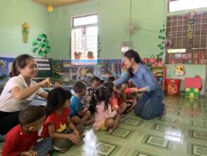Ban Ke Kindergarten classroom, Quang Binh province