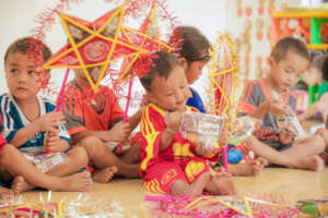 Celebrating K-Ing Kindergarten's opening!