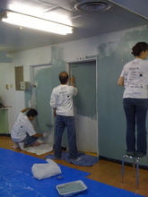 Renovating a playroom at a group home