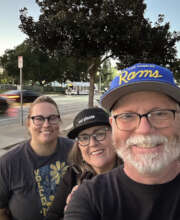 Coleen, Greg and Ashly on OC release day!