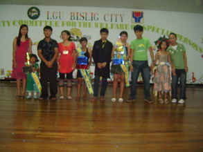 Our Special Children Winners during our Talent's Night Activity