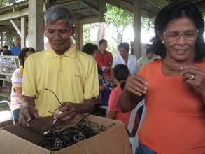 GIVING OF FREE READING EYEGLASSES TO INDIGENT INDIVIDUALS