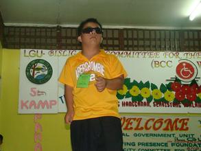 THIS HANDSOME BOY IS CHARLIE GOMEZ A DOWN SYNDROME CHILD DURING