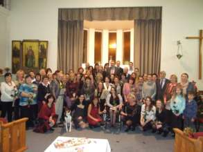Christmas meeting in chapel
