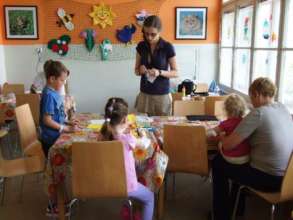 Children workshop in hospital