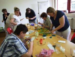 Workshop for volunteers and hospital staff