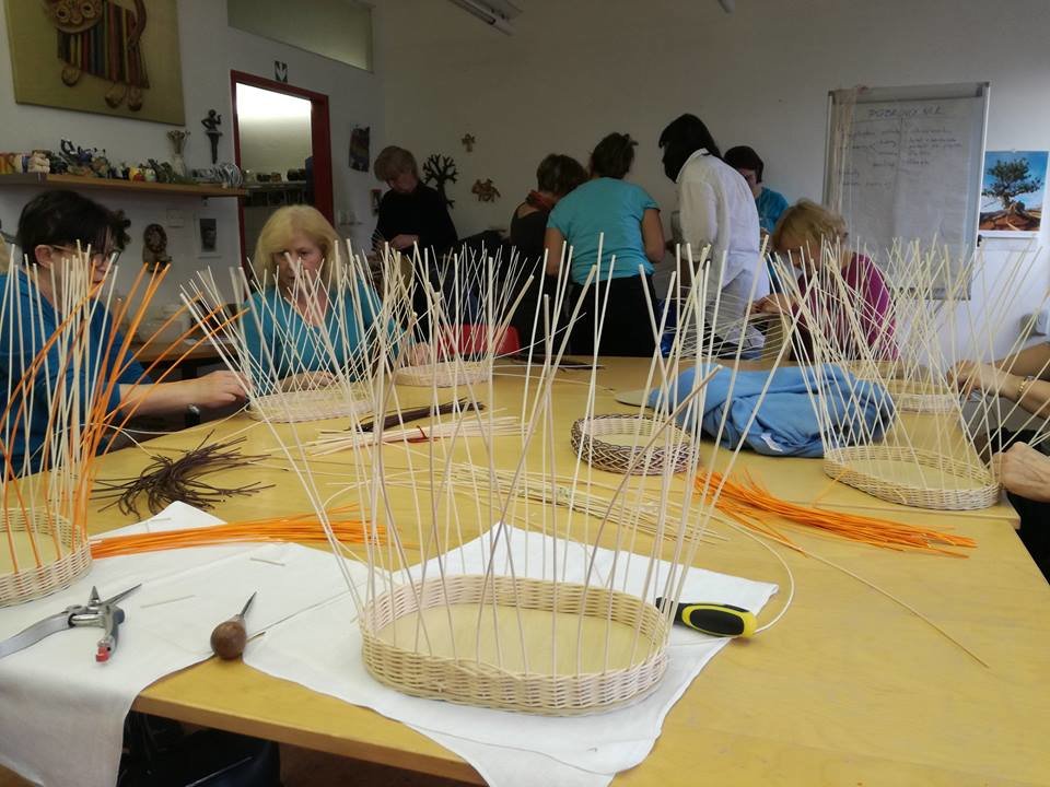 Hospital staff works hard even at workshop