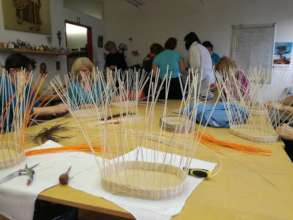 Hospital staff works hard even at workshop