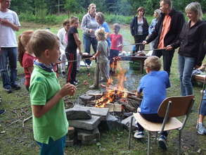 Summer day camp for children of hospital employees