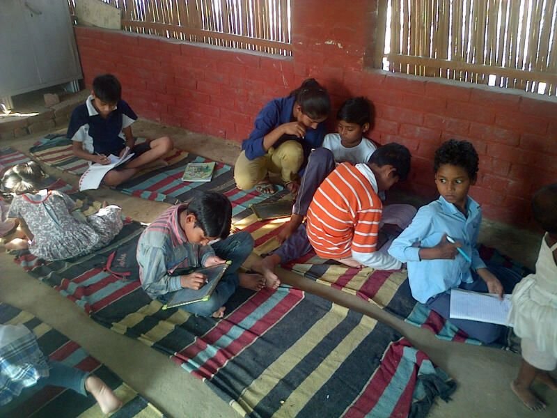 Provide non formal education to children in slums