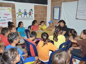 Sharing with Angela Patricia Janiot, our president
