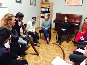 Sound Therapy with Visiting Volunteer