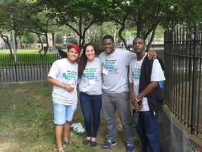 Teens for Food Justice volunteer team members!