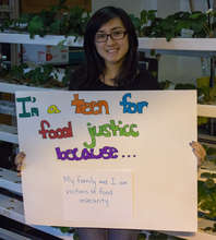 Families bring home fresh produce