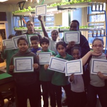 Proud farming certificate holders!