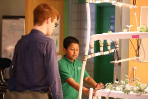 Ibraheem shares his hydroponic farming expertise