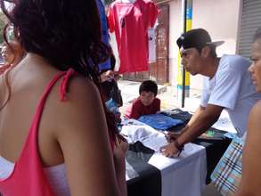 Youth Silkscreen Training present skills learned