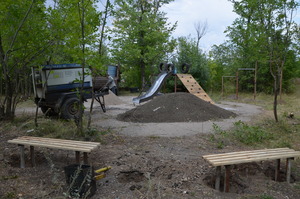 Day of playground placement