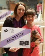 Peanut Gets Adopted!