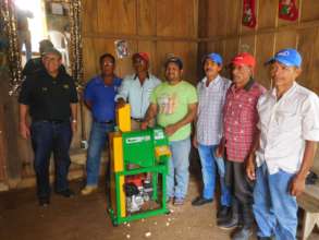 Corn farmers in Nicaragua.