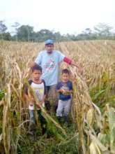 Pedro in his fields.