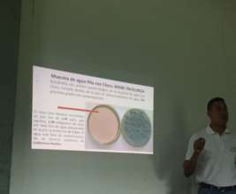 Water Officer Orlando Montiel Salas speaks