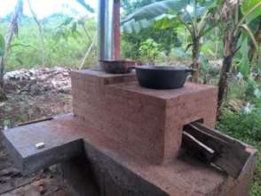 new stove for micro-credit program