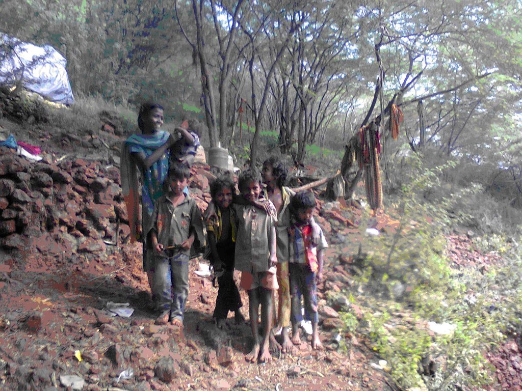 literacy devpt among 40 tribal children in india