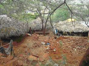 Thatched Houses View of Tribals