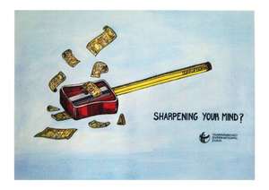Corruption Develops Weak not Sharp Minds