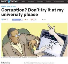 Daily Nation:  Covers Not In My Country