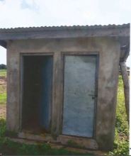 Girls toilet currently being used