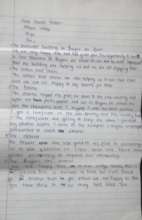 Letter from Aisha